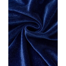 Plus Size, Oudong Selection Christmas Special Elegant Plus-Size Women's Metal Belted Top